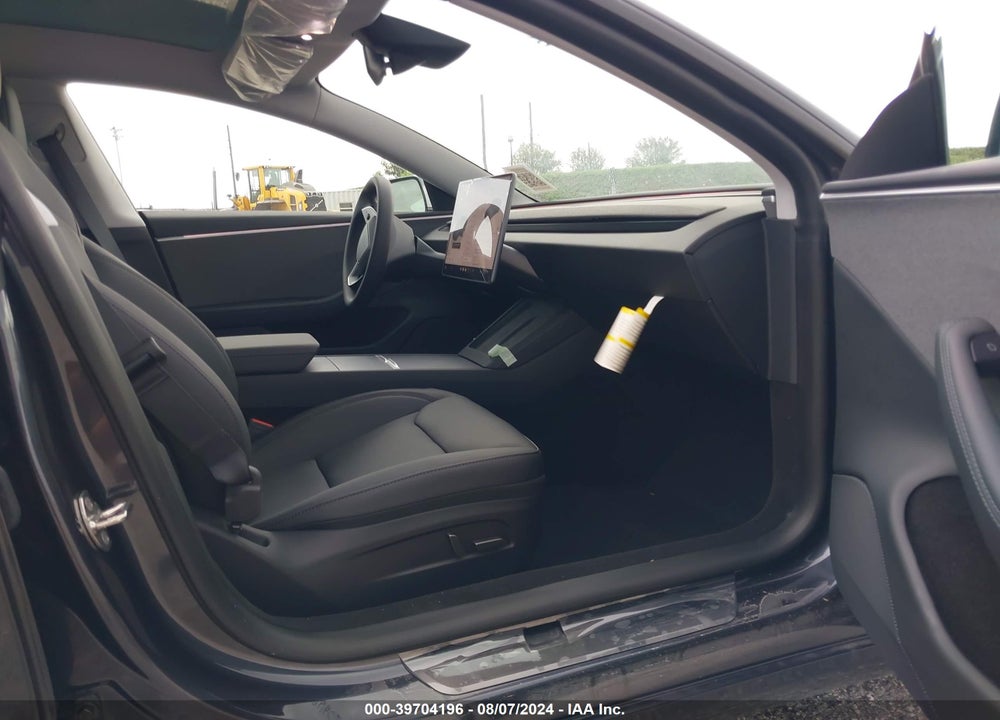 2024 TESLA MODEL 3 REAR-WHEEL DRIVE VIN: 5YJ3E1EA0RF752074