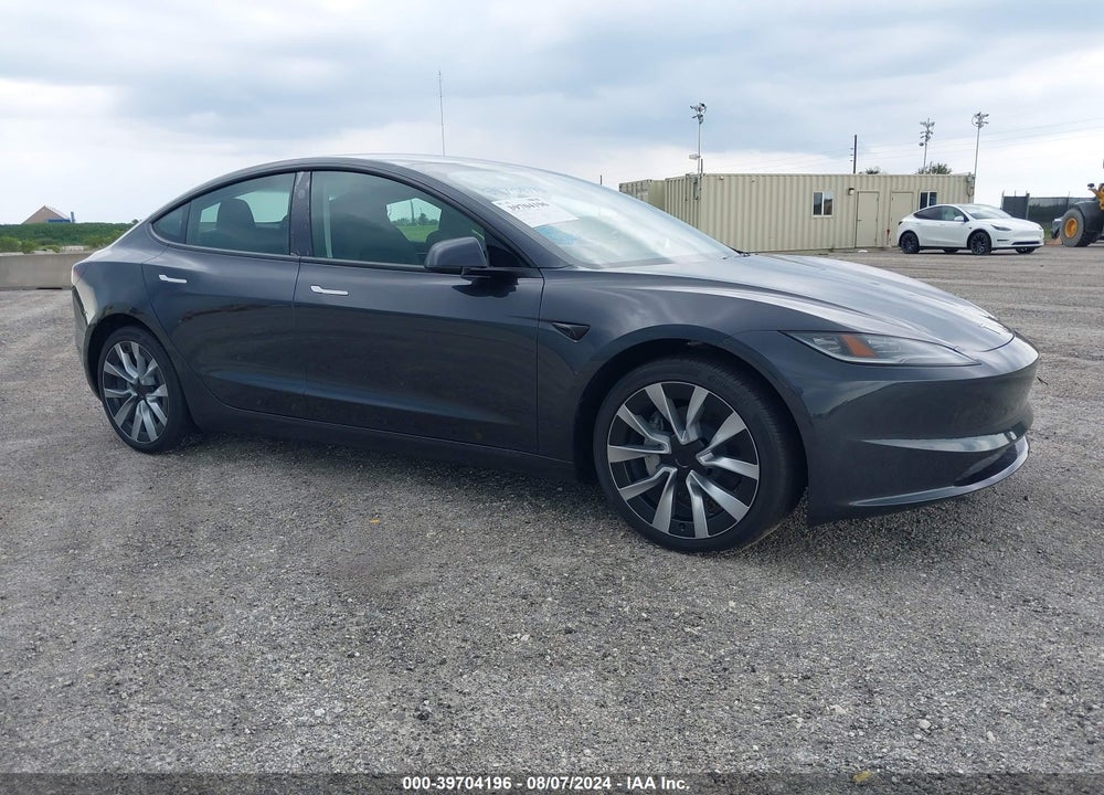 2024 TESLA MODEL 3 REAR-WHEEL DRIVE VIN: 5YJ3E1EA0RF752074