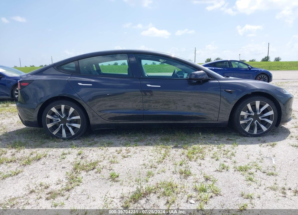 2024 TESLA MODEL 3 REAR-WHEEL DRIVE VIN: 5YJ3E1EA0RF752107