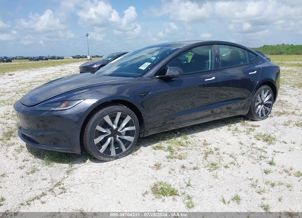2024 TESLA MODEL 3 REAR-WHEEL DRIVE VIN: 5YJ3E1EA0RF752107