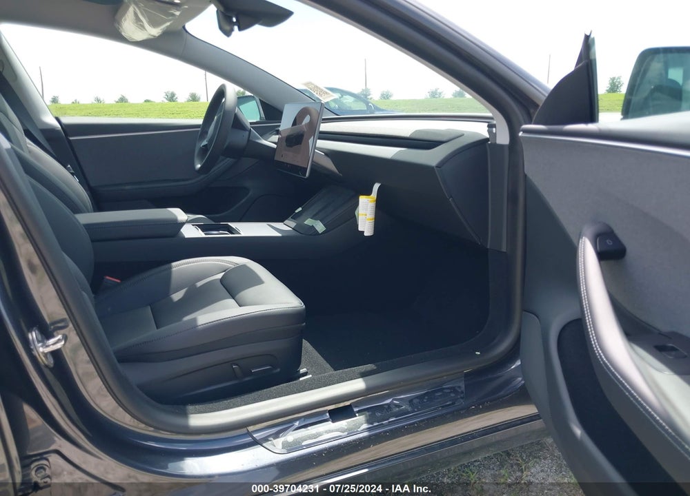 2024 TESLA MODEL 3 REAR-WHEEL DRIVE VIN: 5YJ3E1EA0RF752107