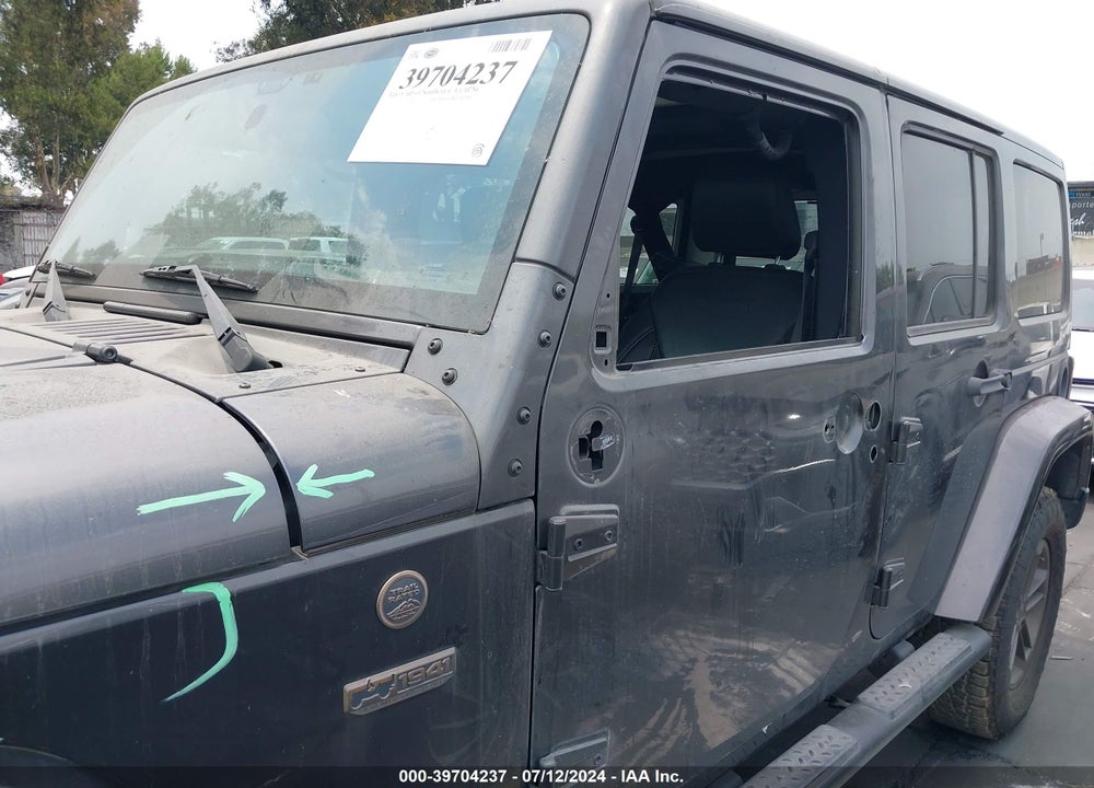 2016 JEEP WRANGLER UNLIMITED 75TH ANNIVERSARY VIN: 1C4BJWEG7GL288820