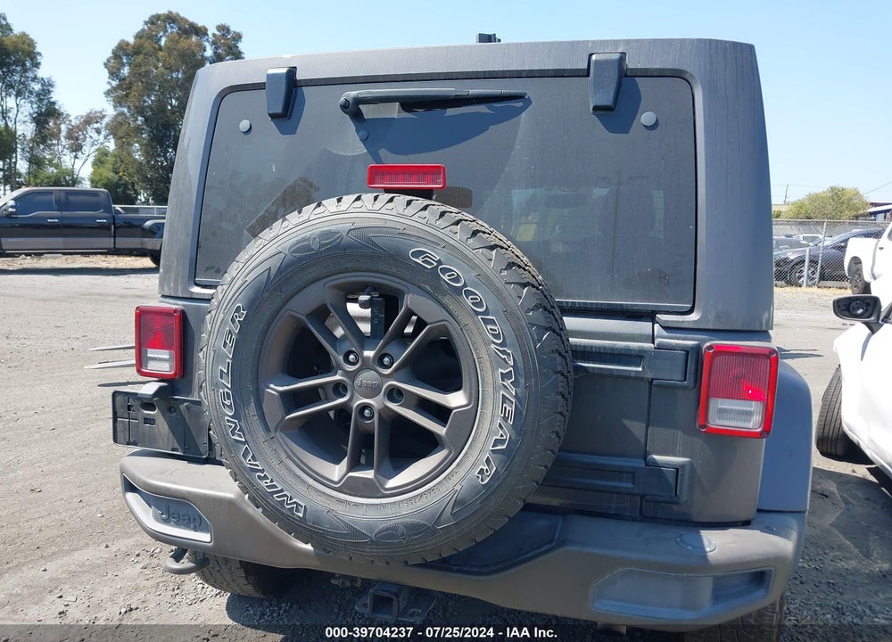 2016 JEEP WRANGLER UNLIMITED 75TH ANNIVERSARY VIN: 1C4BJWEG7GL288820