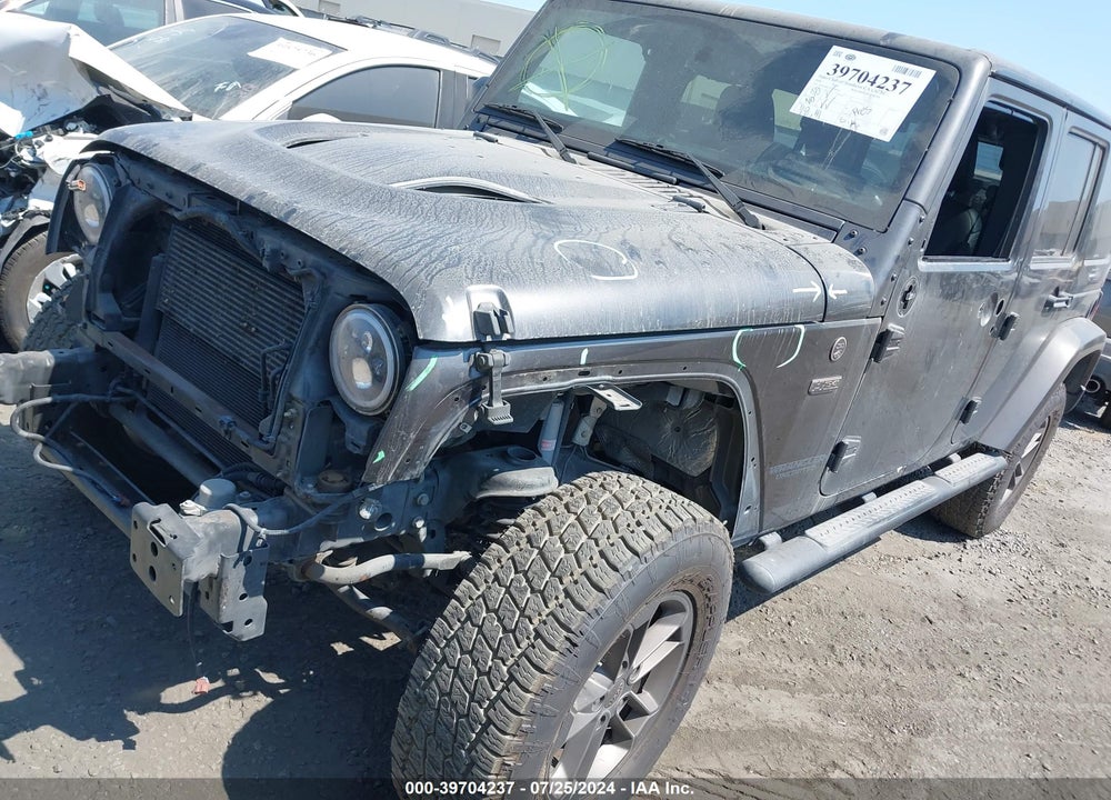 2016 JEEP WRANGLER UNLIMITED 75TH ANNIVERSARY VIN: 1C4BJWEG7GL288820