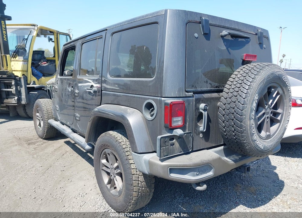 2016 JEEP WRANGLER UNLIMITED 75TH ANNIVERSARY VIN: 1C4BJWEG7GL288820