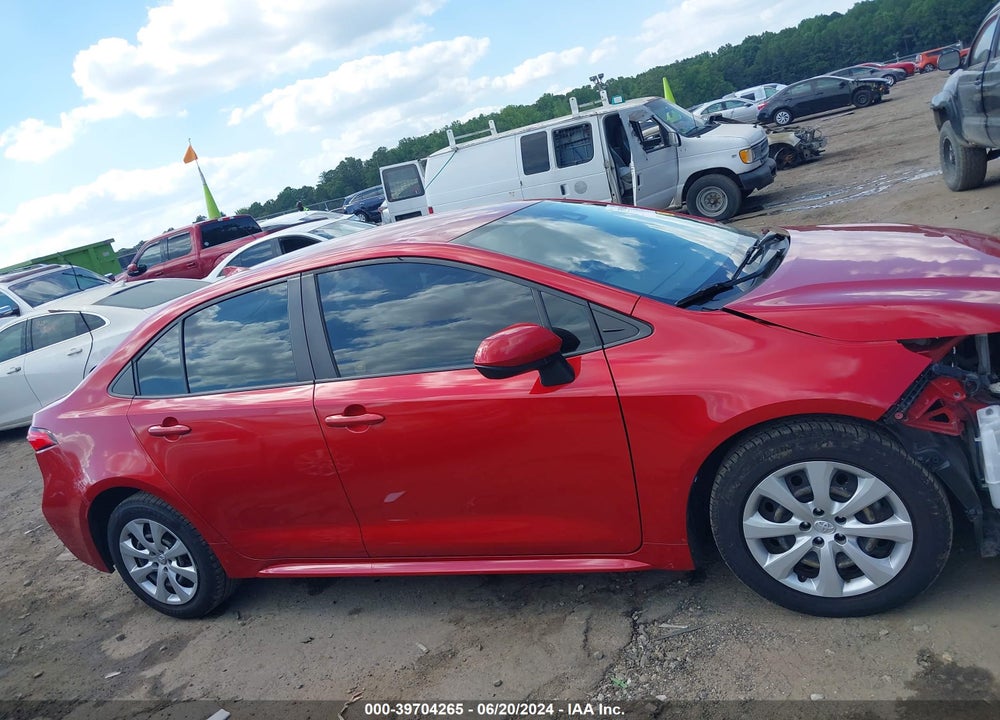 2020 TOYOTA COROLLA LE VIN: JTDEPRAE3LJ027966