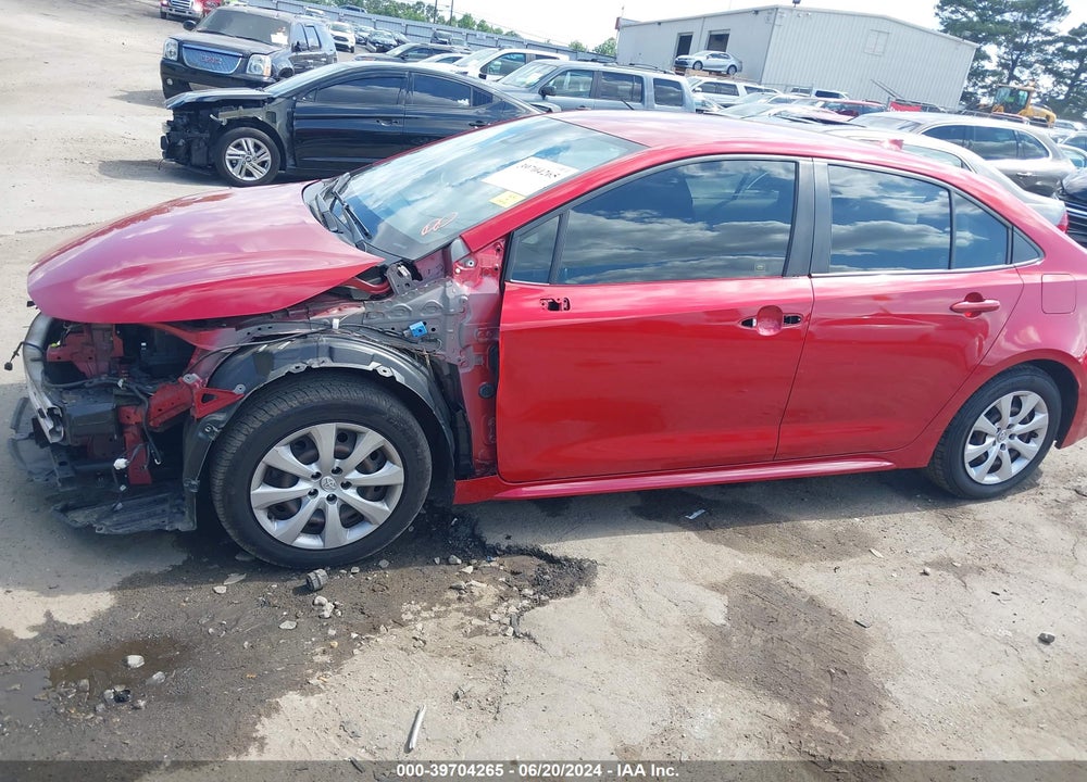 2020 TOYOTA COROLLA LE VIN: JTDEPRAE3LJ027966