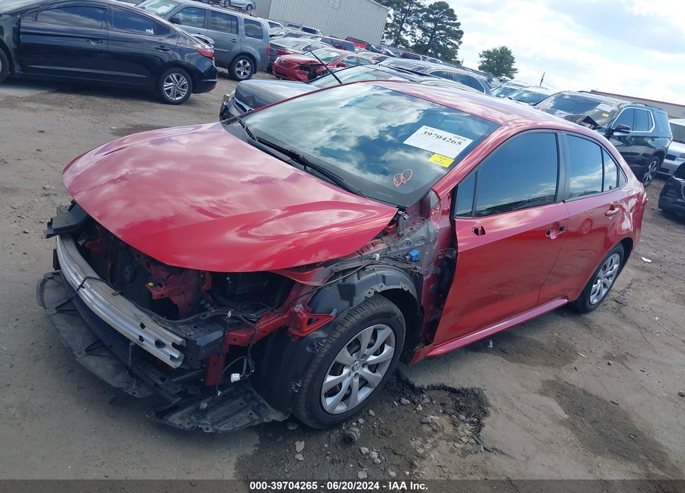 2020 TOYOTA COROLLA LE VIN: JTDEPRAE3LJ027966