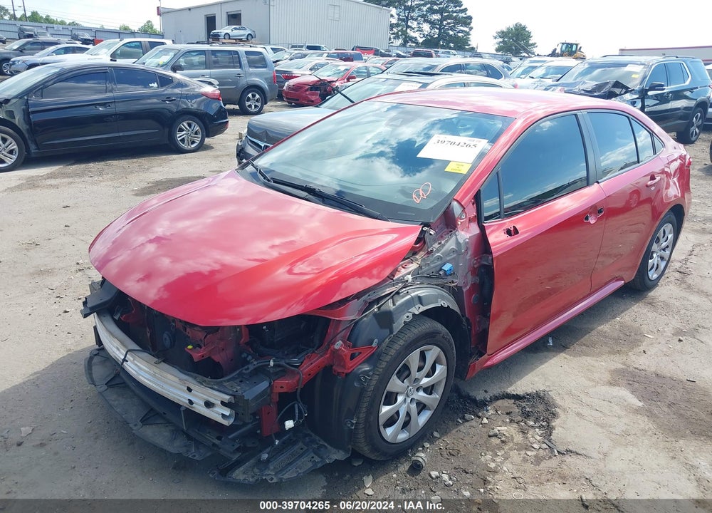 2020 TOYOTA COROLLA LE VIN: JTDEPRAE3LJ027966