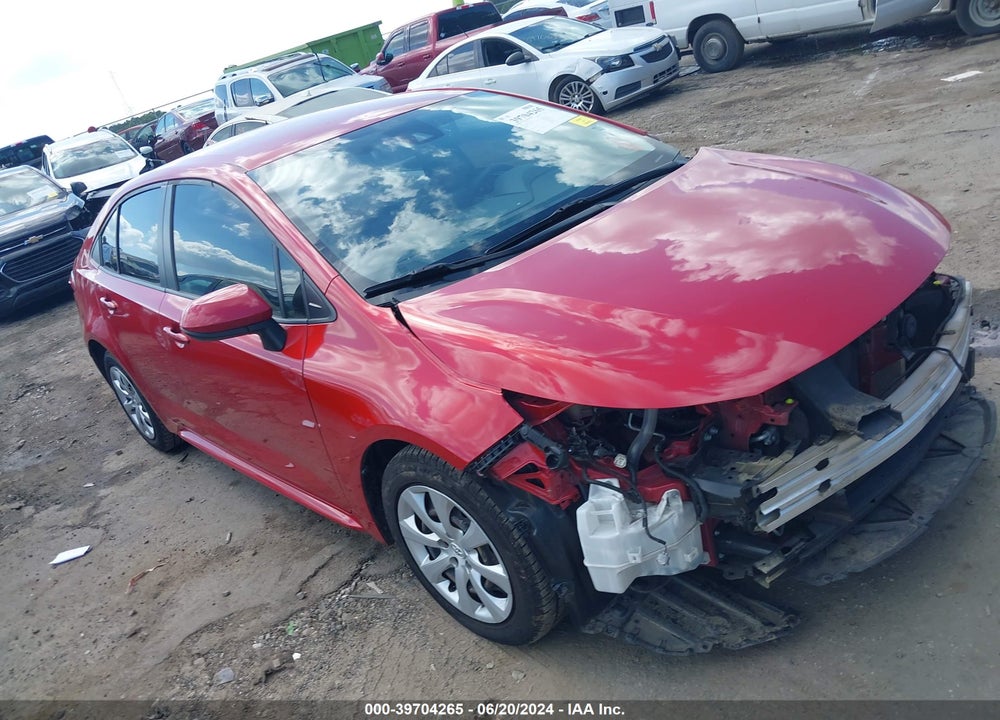 2020 TOYOTA COROLLA LE VIN: JTDEPRAE3LJ027966