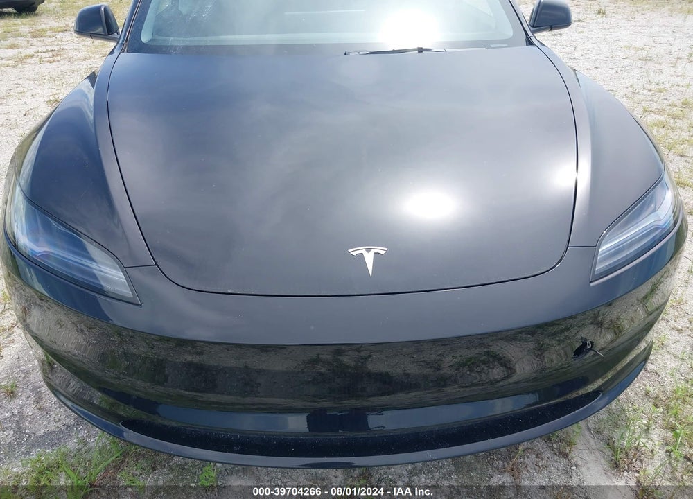 2024 TESLA MODEL 3 REAR-WHEEL DRIVE VIN: 5YJ3E1EA0RF752477