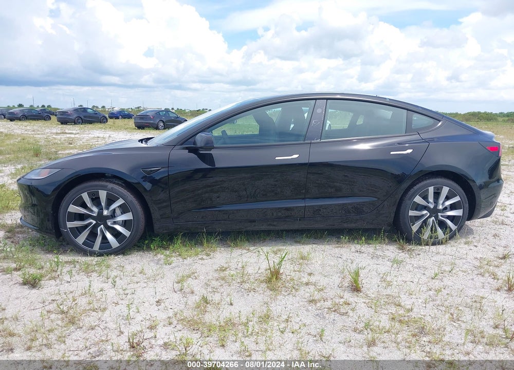 2024 TESLA MODEL 3 REAR-WHEEL DRIVE VIN: 5YJ3E1EA0RF752477