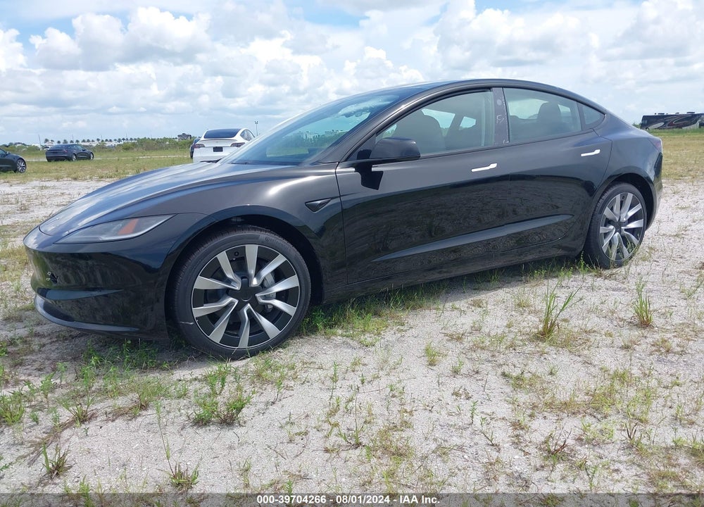 2024 TESLA MODEL 3 REAR-WHEEL DRIVE VIN: 5YJ3E1EA0RF752477