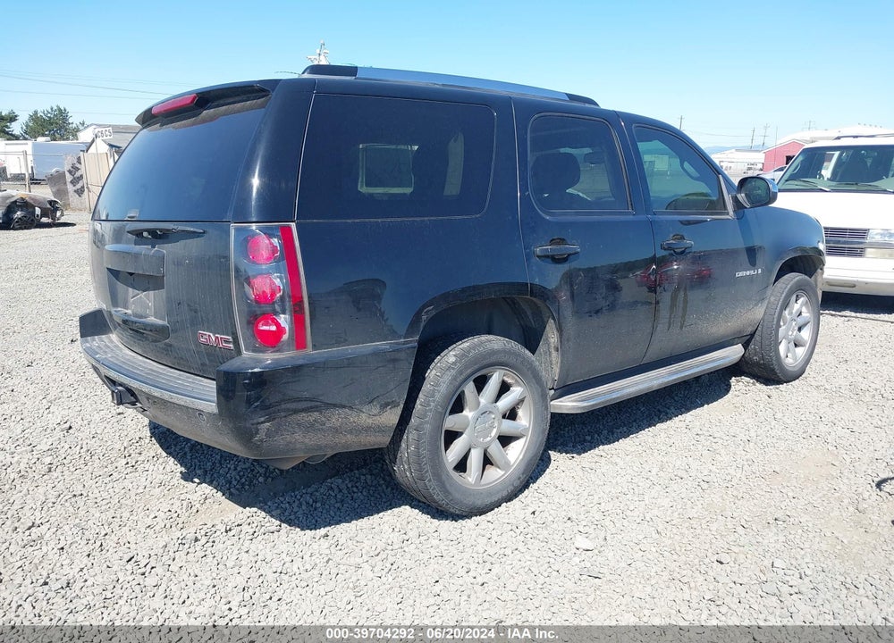 2007 GMC YUKON DENALI VIN: 1GKFK63867J376624