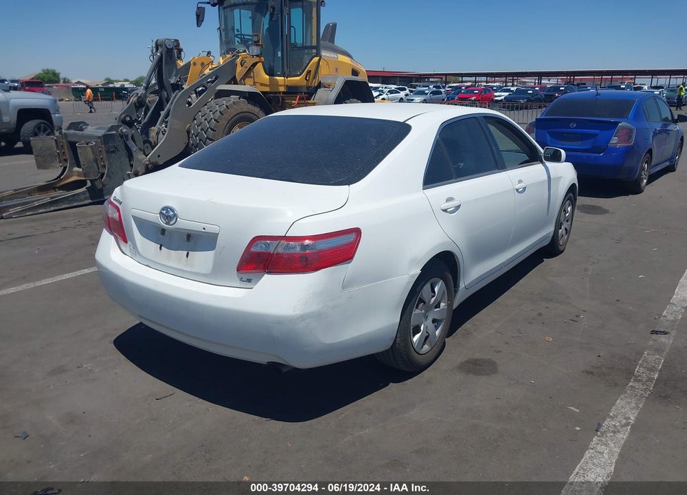 2009 TOYOTA CAMRY LE VIN: JTNBE46K593191206