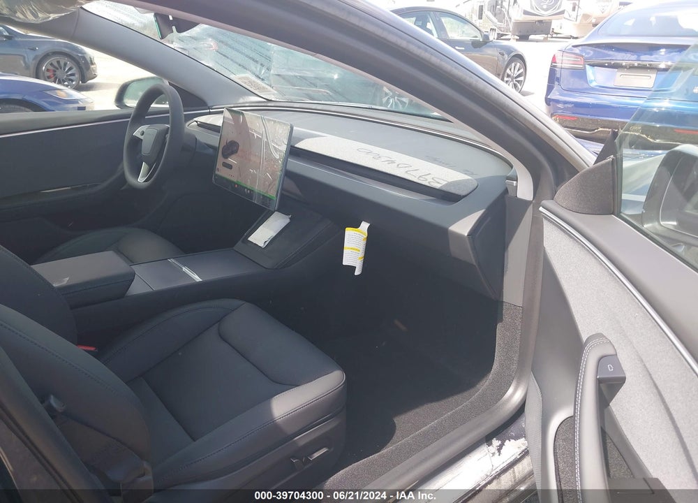 2024 TESLA MODEL 3 REAR-WHEEL DRIVE VIN: 5YJ3E1EA1RF748065