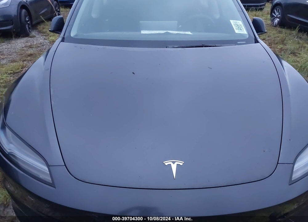 2024 TESLA MODEL 3 REAR-WHEEL DRIVE VIN: 5YJ3E1EA1RF748065