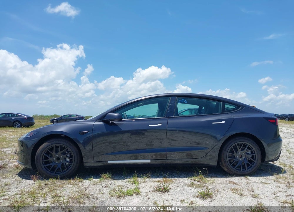 2024 TESLA MODEL 3 REAR-WHEEL DRIVE VIN: 5YJ3E1EA1RF748065