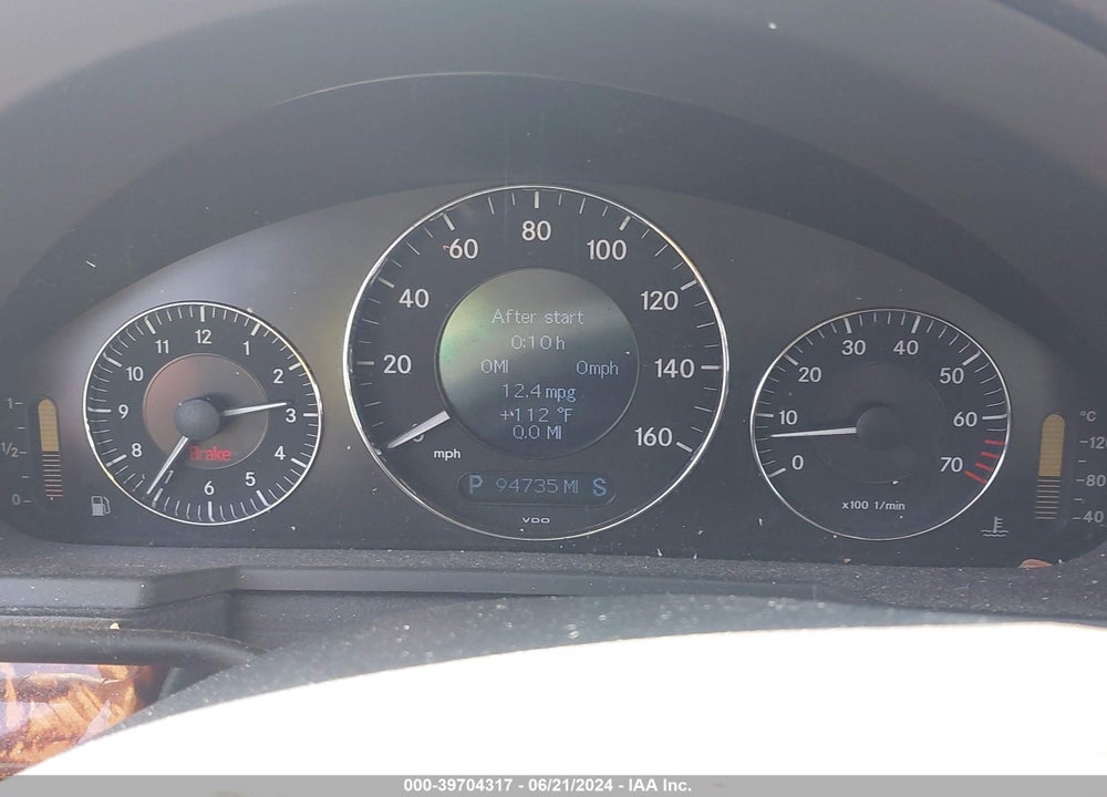 2006 MERCEDES-BENZ E 350 4MATIC VIN: WDBUF87J96X182714