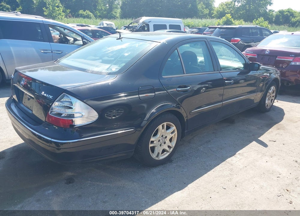 2006 MERCEDES-BENZ E 350 4MATIC VIN: WDBUF87J96X182714