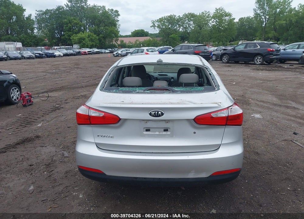 2015 KIA FORTE LX VIN: KNAFK4A69F5262249