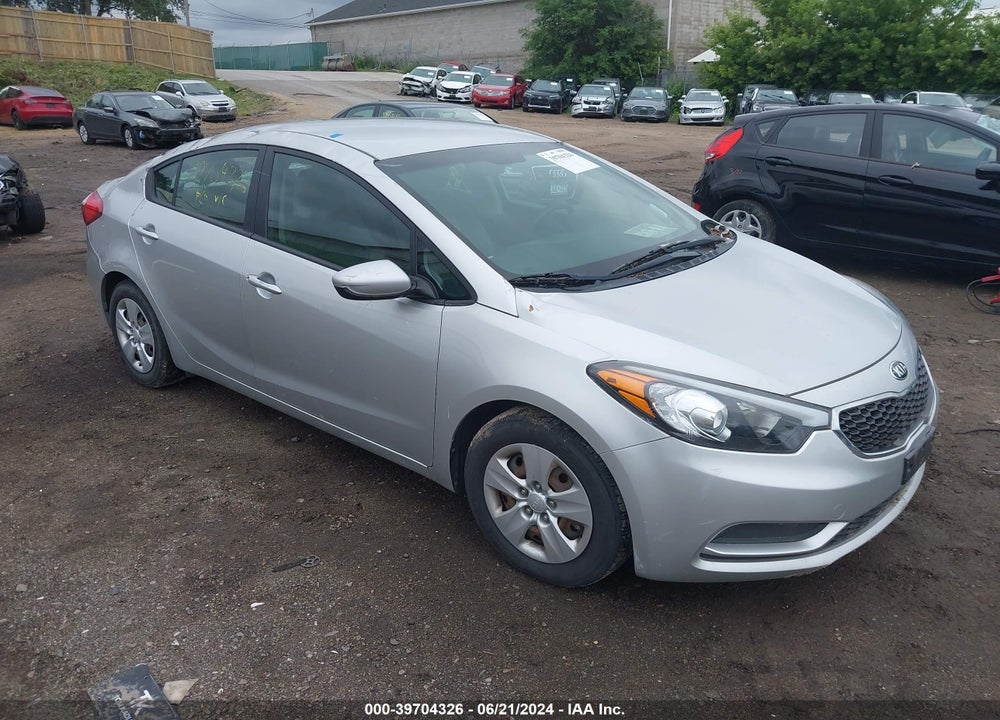 2015 KIA FORTE LX VIN: KNAFK4A69F5262249