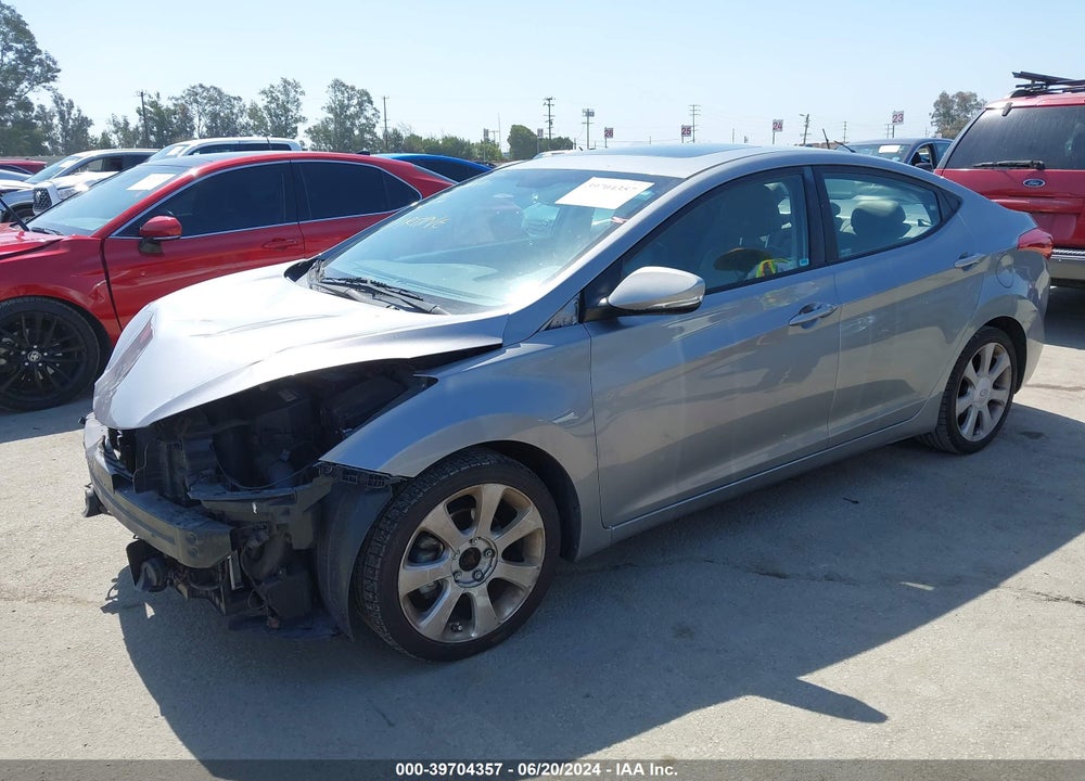 2013 HYUNDAI ELANTRA LIMITED VIN: KMHDH4AE4DU796239