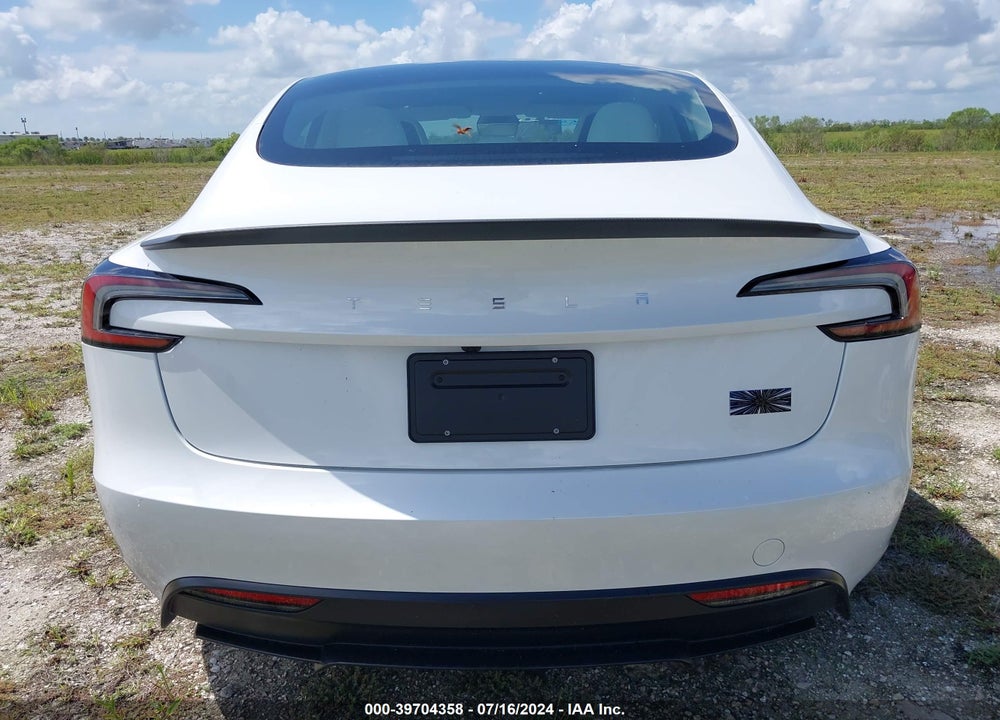 2024 TESLA MODEL 3 VIN: 5YJ3E1ET5RF782320