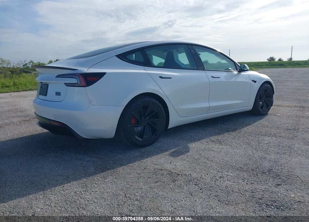 2024 TESLA MODEL 3 VIN: 5YJ3E1ET5RF782320