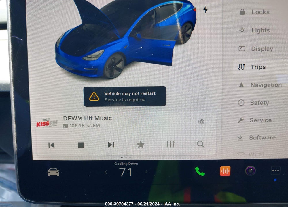 2021 TESLA MODEL 3 LONG RANGE DUAL MOTOR ALL-WHEEL DRIVE VIN: 5YJ3E1EB9MF066228