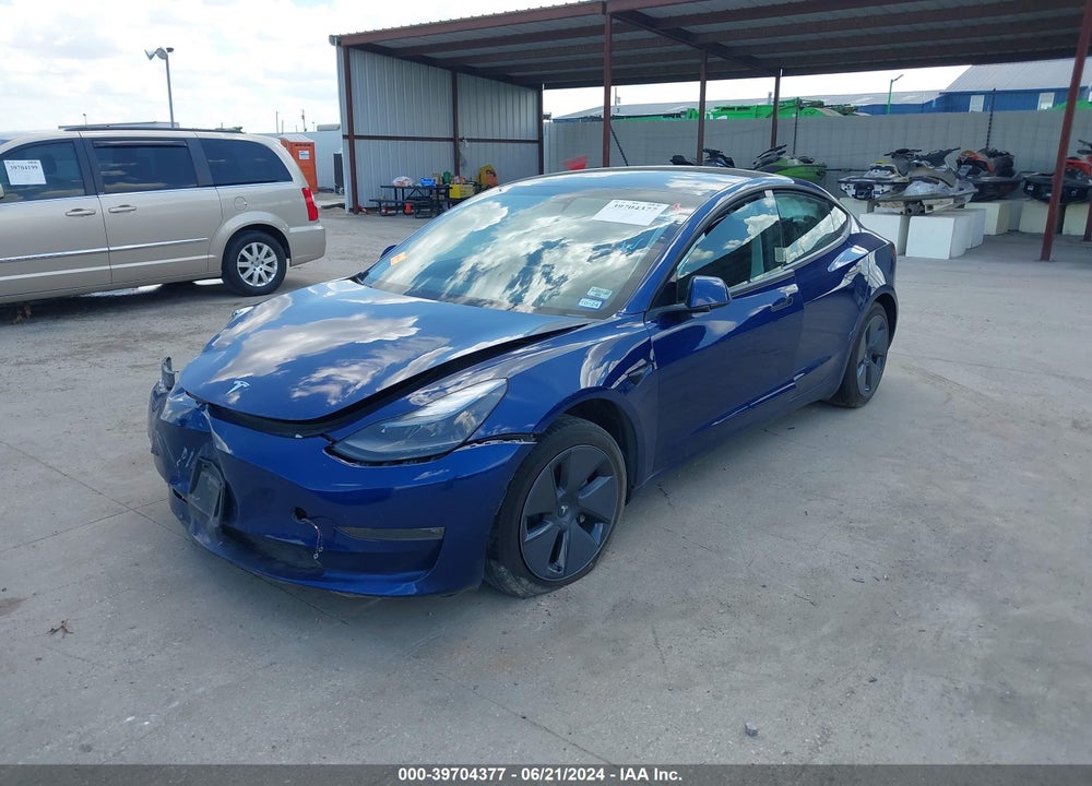 2021 TESLA MODEL 3 LONG RANGE DUAL MOTOR ALL-WHEEL DRIVE VIN: 5YJ3E1EB9MF066228