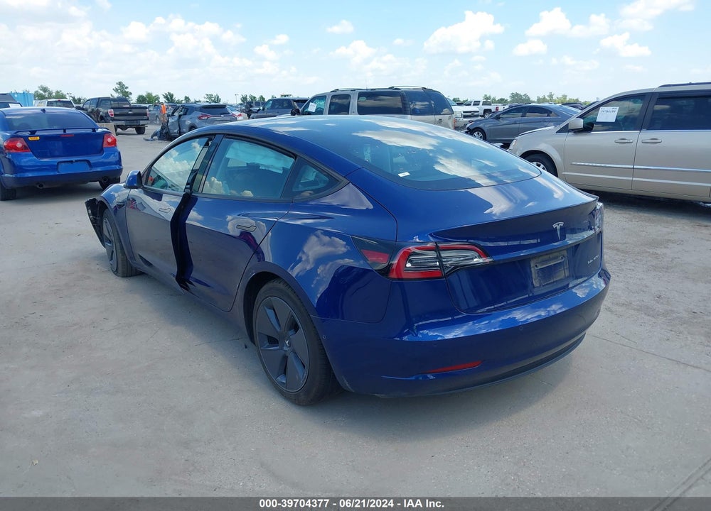2021 TESLA MODEL 3 LONG RANGE DUAL MOTOR ALL-WHEEL DRIVE VIN: 5YJ3E1EB9MF066228
