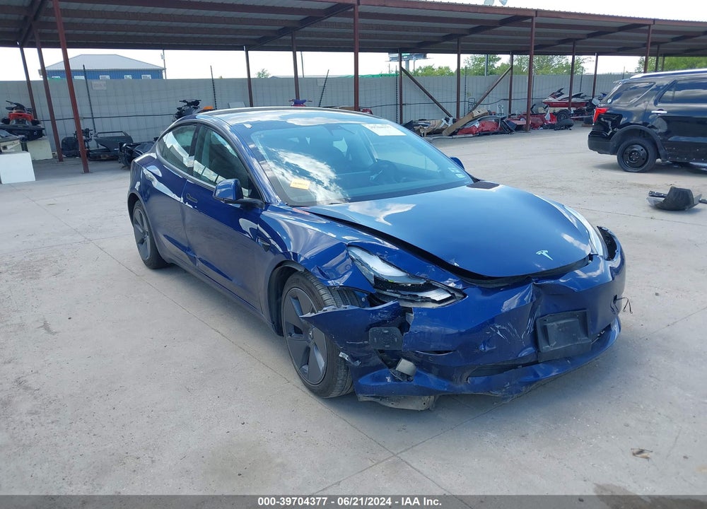 2021 TESLA MODEL 3 LONG RANGE DUAL MOTOR ALL-WHEEL DRIVE VIN: 5YJ3E1EB9MF066228