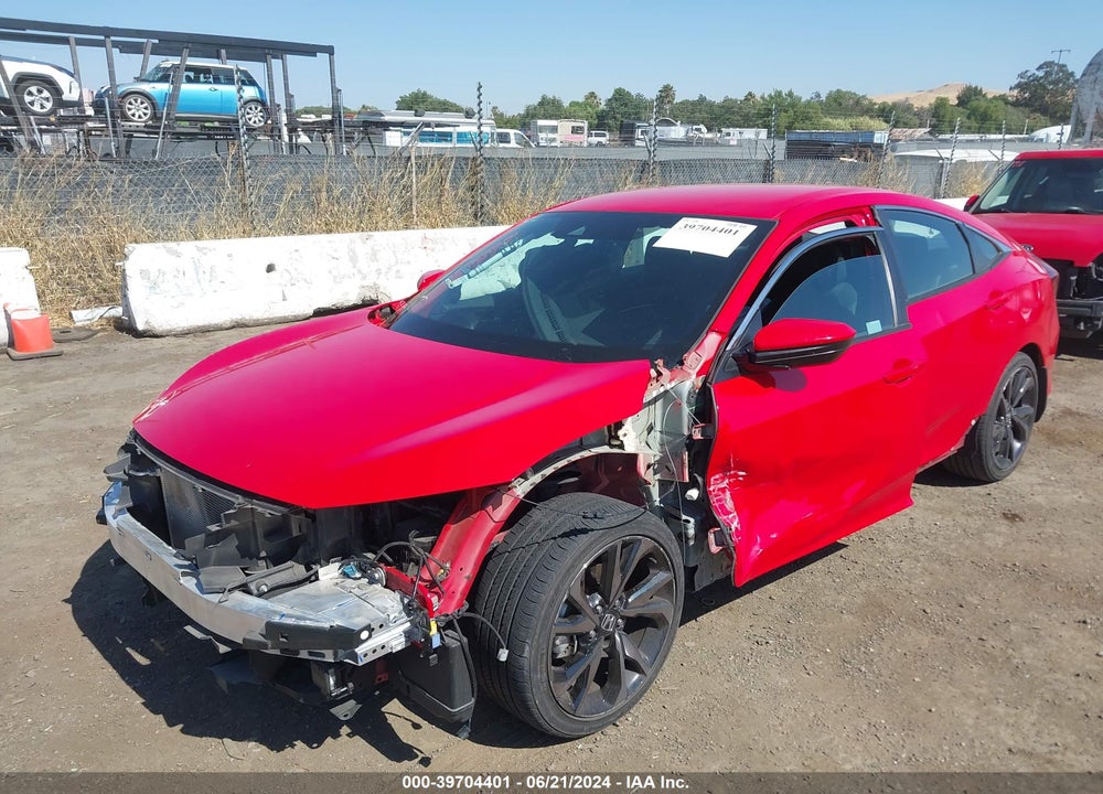 2020 HONDA CIVIC SPORT VIN: 2HGFC2F82LH522415