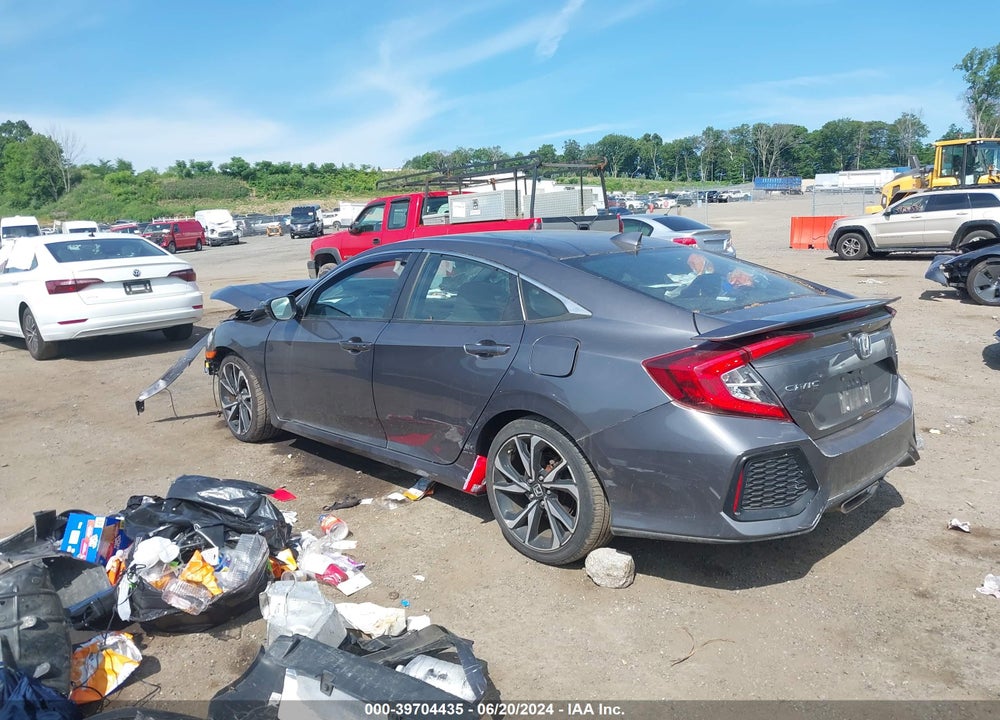 2017 HONDA CIVIC SI VIN: 2HGFC1E50HH706325