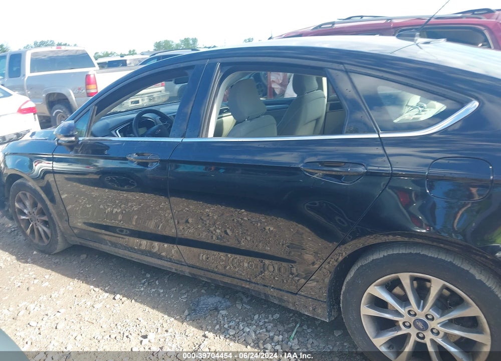 2017 FORD FUSION SE VIN: 3FA6P0H76HR369891