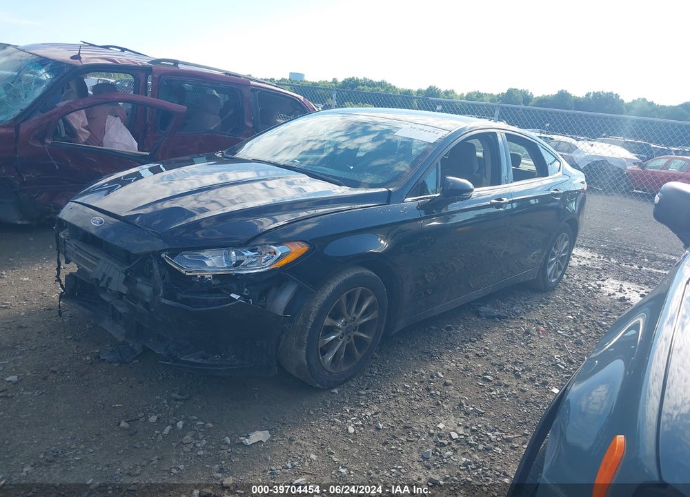 2017 FORD FUSION SE VIN: 3FA6P0H76HR369891
