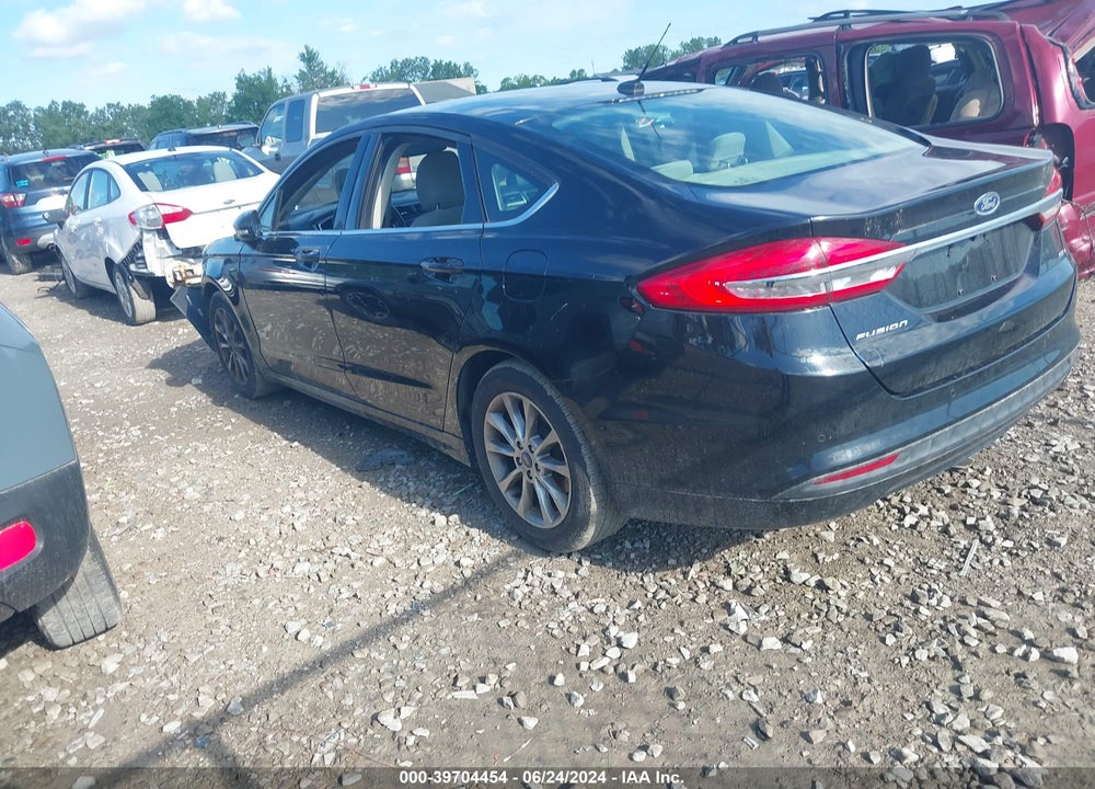 2017 FORD FUSION SE VIN: 3FA6P0H76HR369891