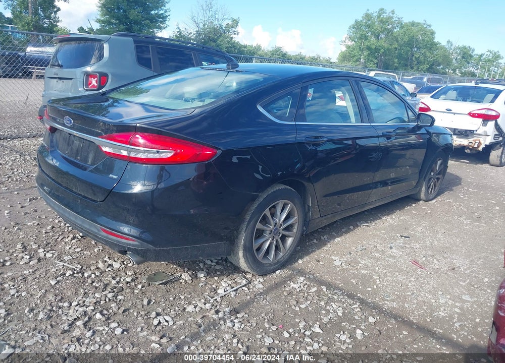 2017 FORD FUSION SE VIN: 3FA6P0H76HR369891