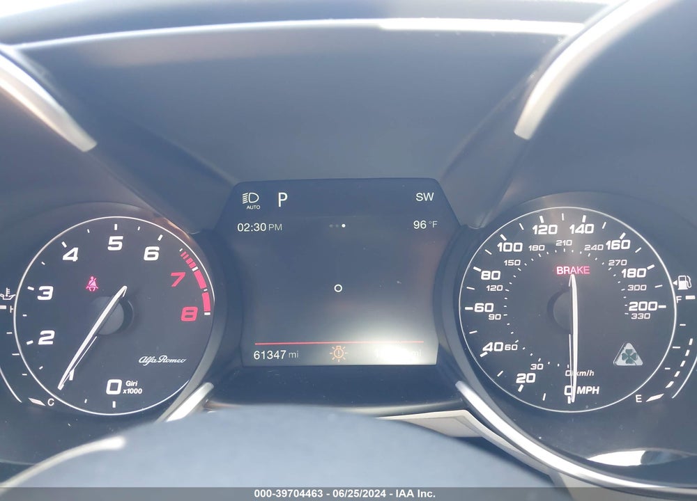 2018 ALFA ROMEO GIULIA QUADRIFOGLIO RWD VIN: ZARFAEAV0J7586244