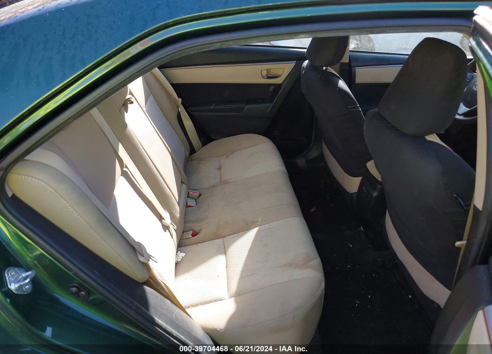 2016 TOYOTA COROLLA LE VIN: 2T1BURHE8GC579501
