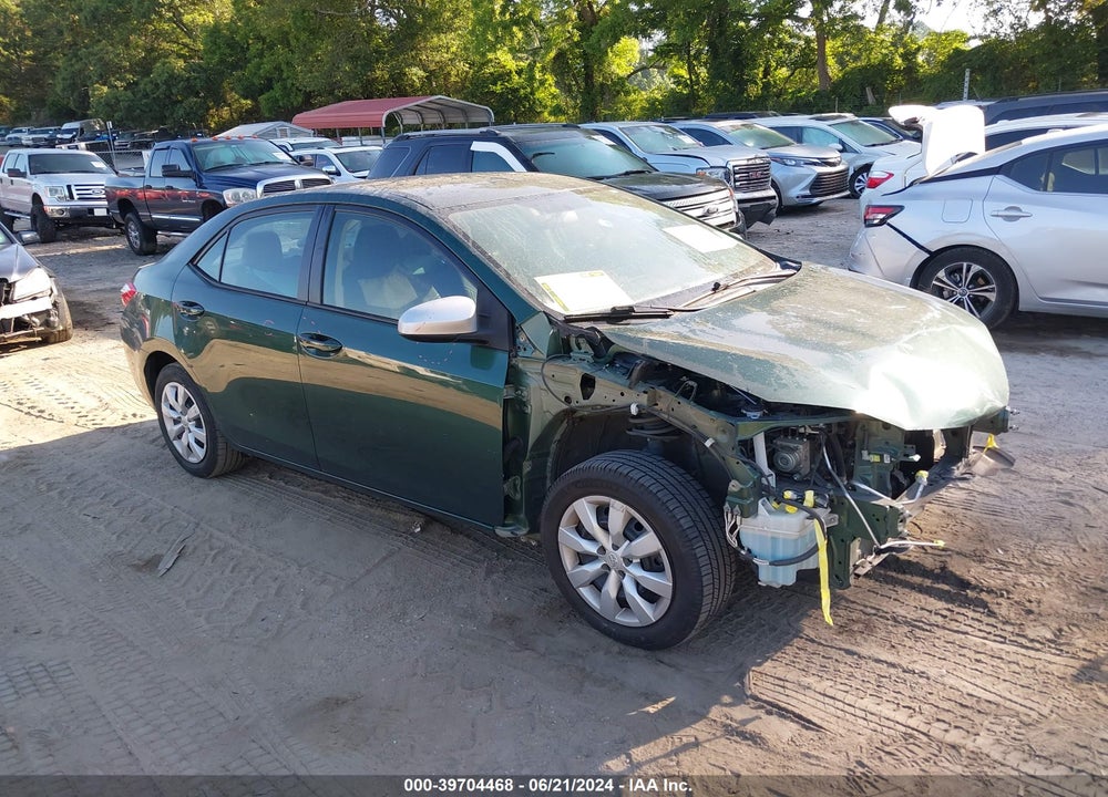 2016 TOYOTA COROLLA LE VIN: 2T1BURHE8GC579501