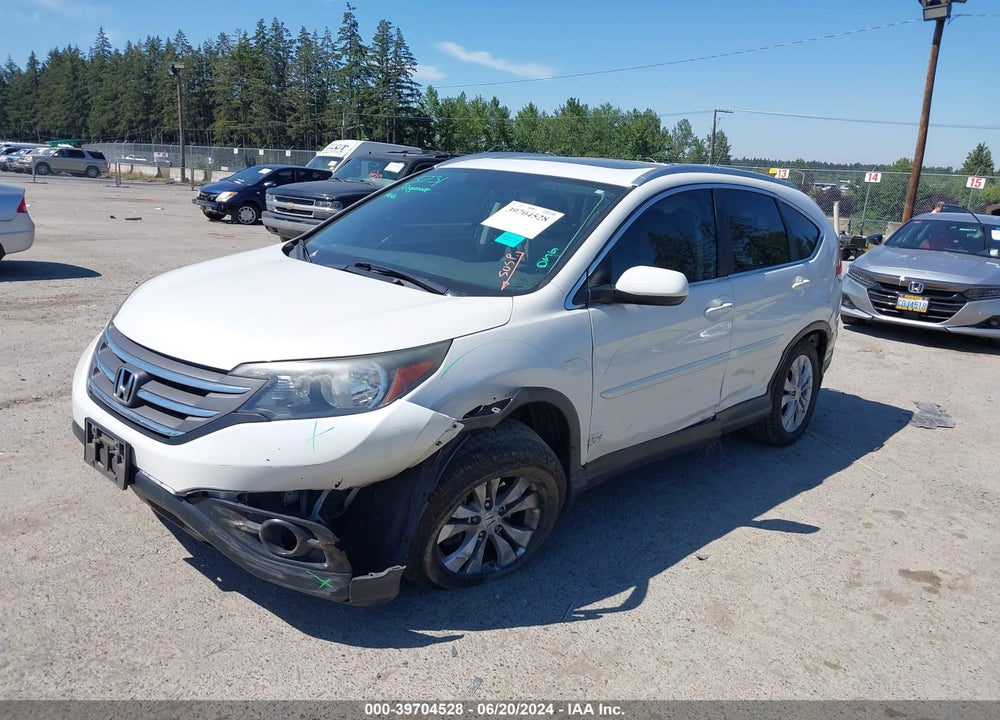 2014 HONDA CR-V EX-L VIN: 5J6RM4H77EL002039
