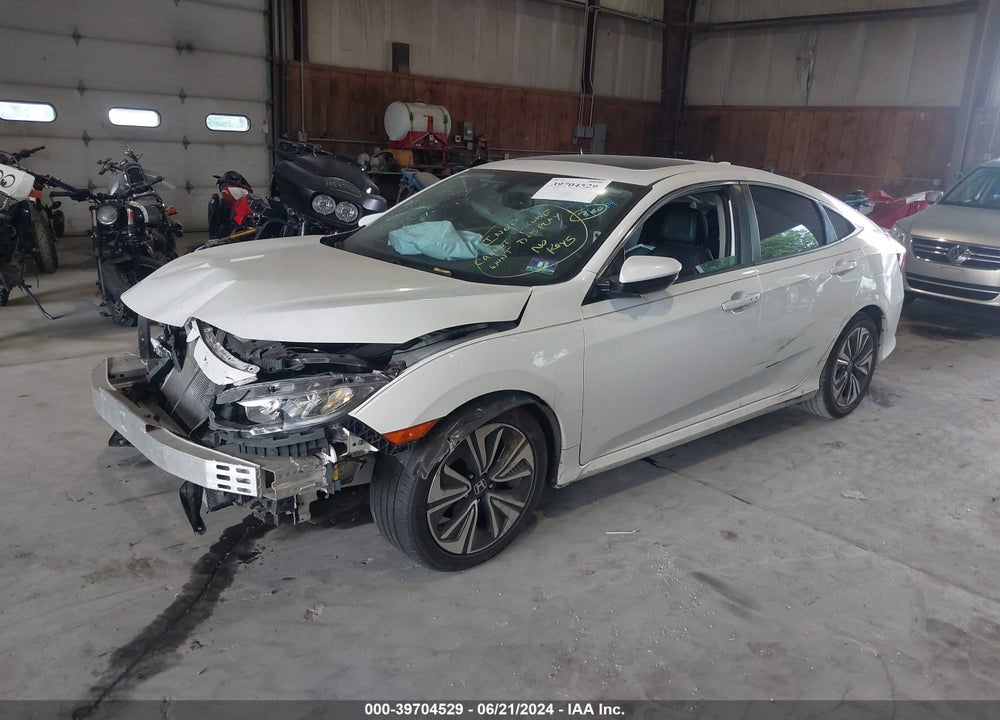 2017 HONDA CIVIC EX-L VIN: 2HGFC1F74HH652219