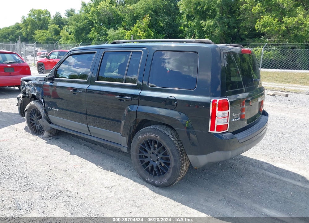 2013 JEEP PATRIOT LATITUDE VIN: 1C4NJRFB3DD222174