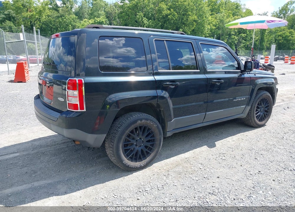 2013 JEEP PATRIOT LATITUDE VIN: 1C4NJRFB3DD222174