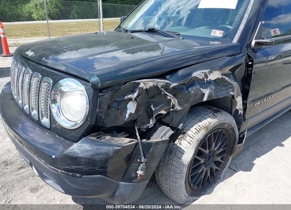 2013 JEEP PATRIOT LATITUDE VIN: 1C4NJRFB3DD222174