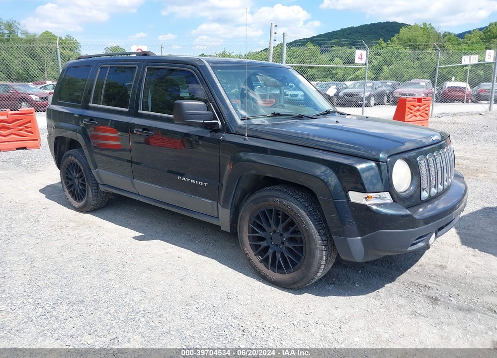 2013 JEEP PATRIOT LATITUDE VIN: 1C4NJRFB3DD222174