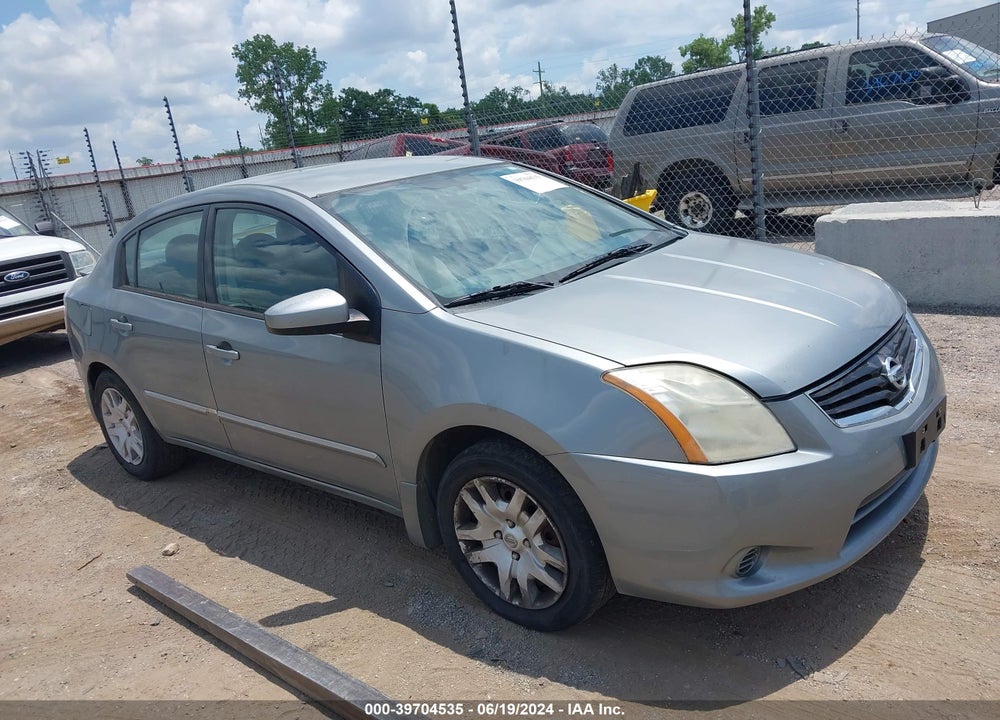 2012 NISSAN SENTRA 2.0 S VIN: 3N1AB6AP5CL749903