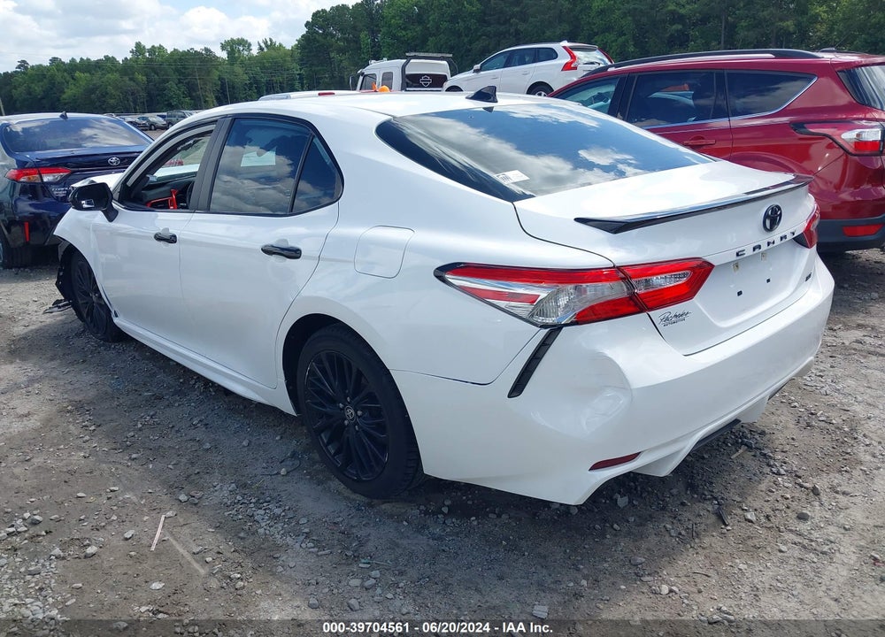 2020 TOYOTA CAMRY SE NIGHTSHADE EDITION VIN: 4T1G11AK3LU398332